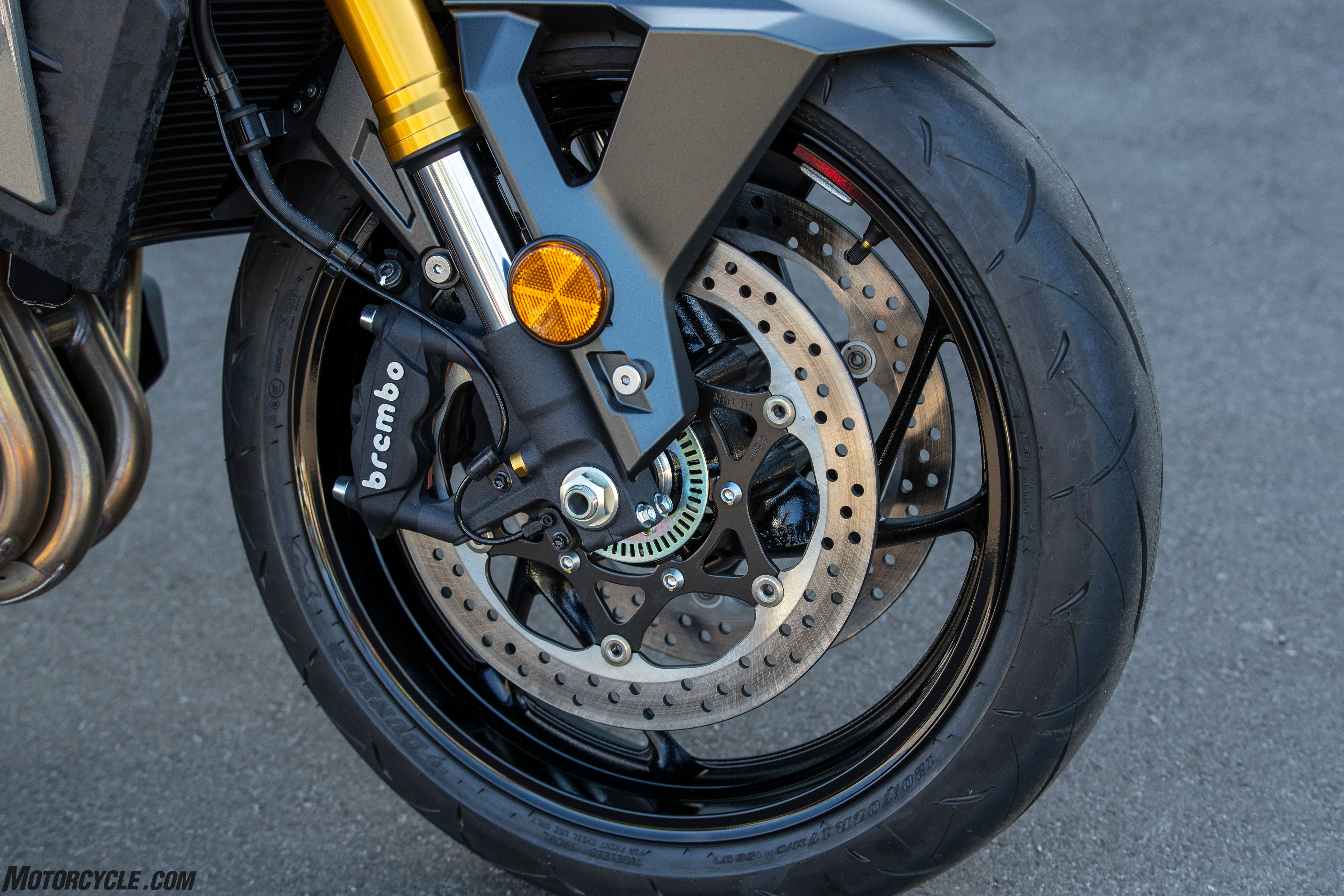 2022 Suzuki GSX-S1000 wheel suspension