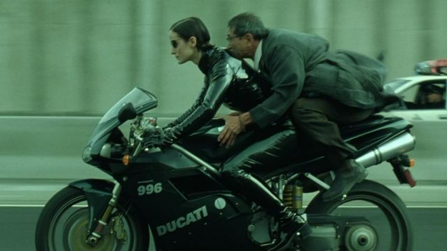 Ducati 998 motorcycle matrix movie