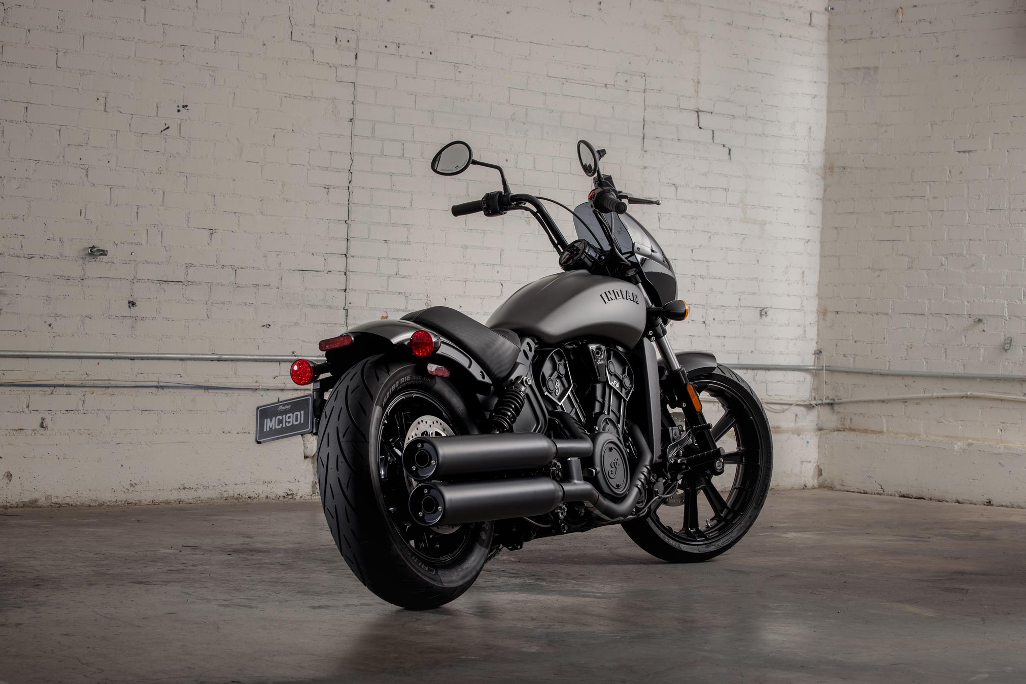 2022 Indian Scout Rogue Exhaust System