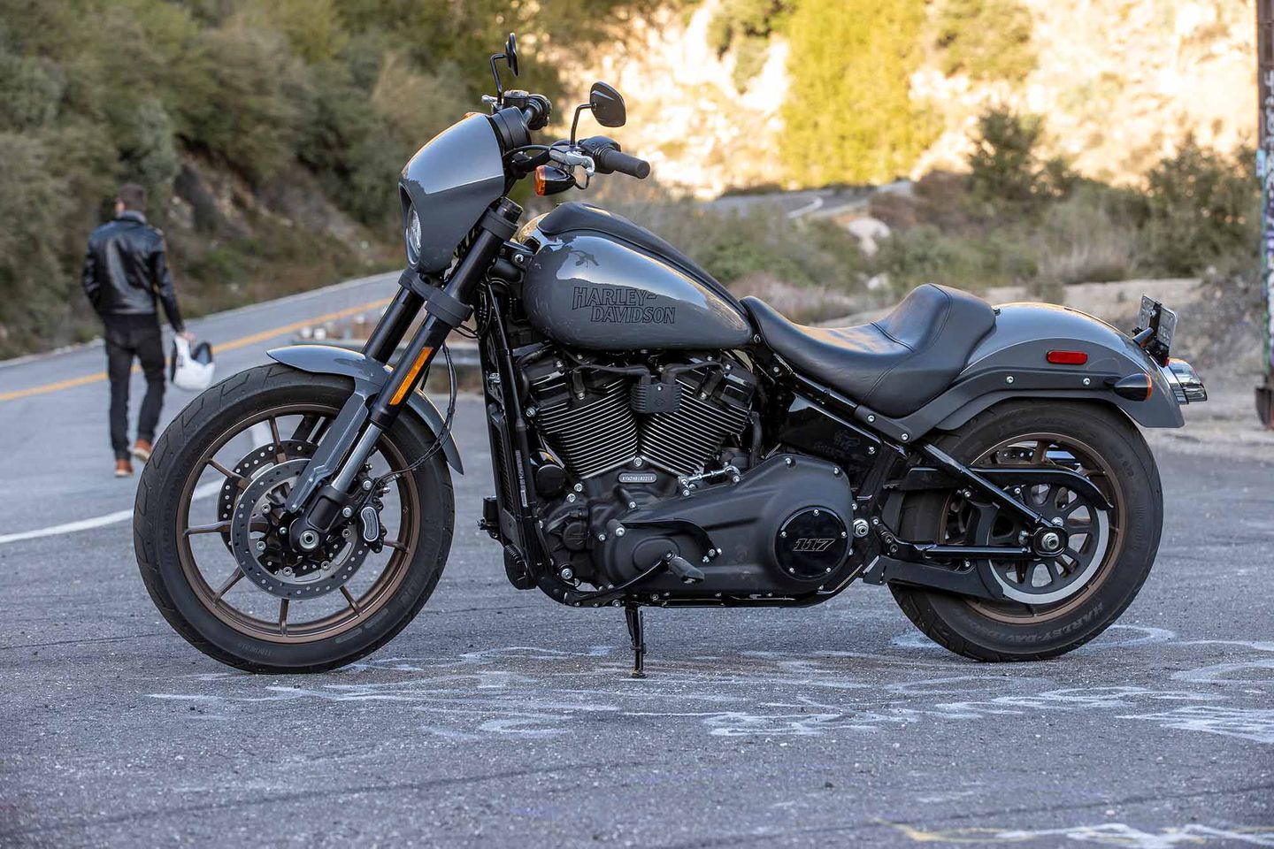 2022 harley low rider s sideview