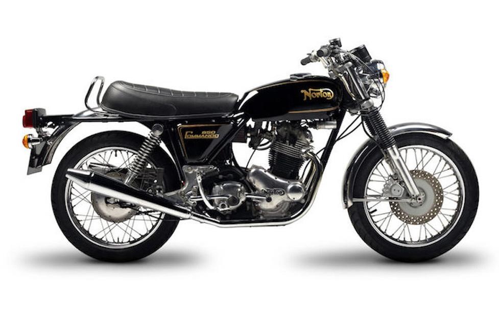 Norton commando motorcycle 1973 850 MK2A