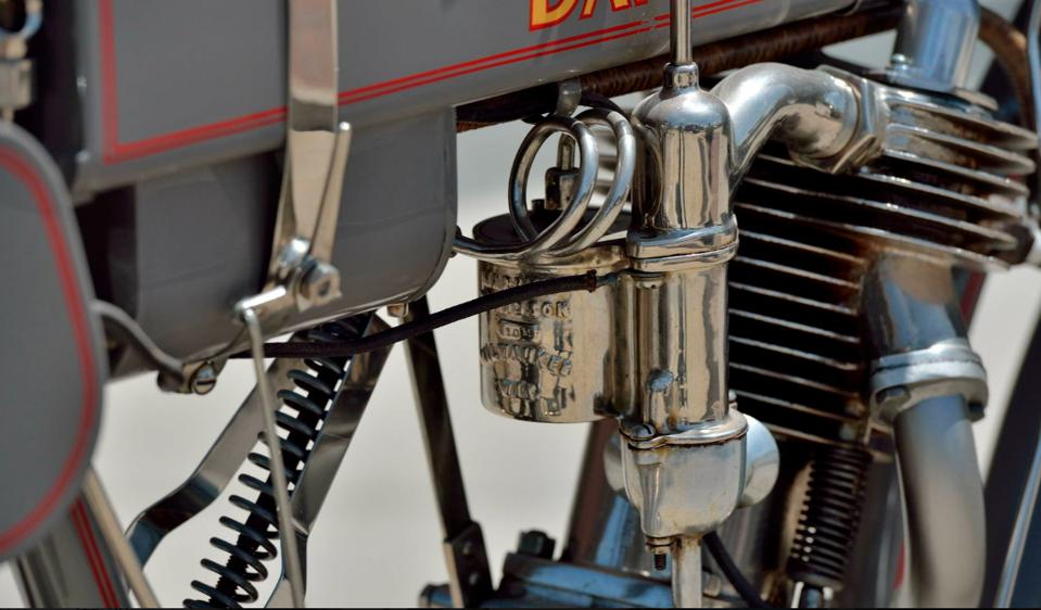 1908 Harley Strap Tank Engine
